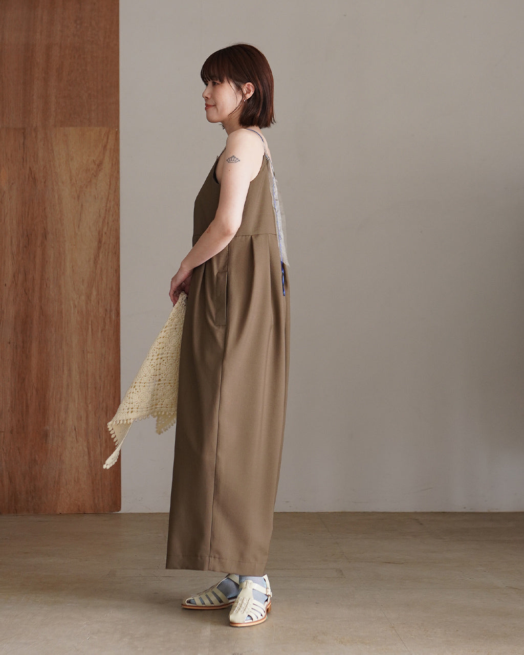 Worsted wool jumpsuit PO1S022