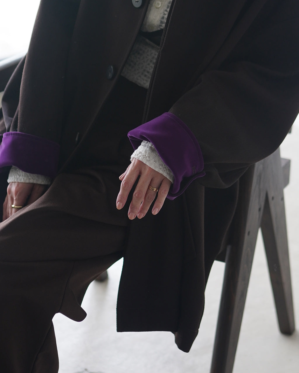 Wool Cotton Twill Jacket PO2T011