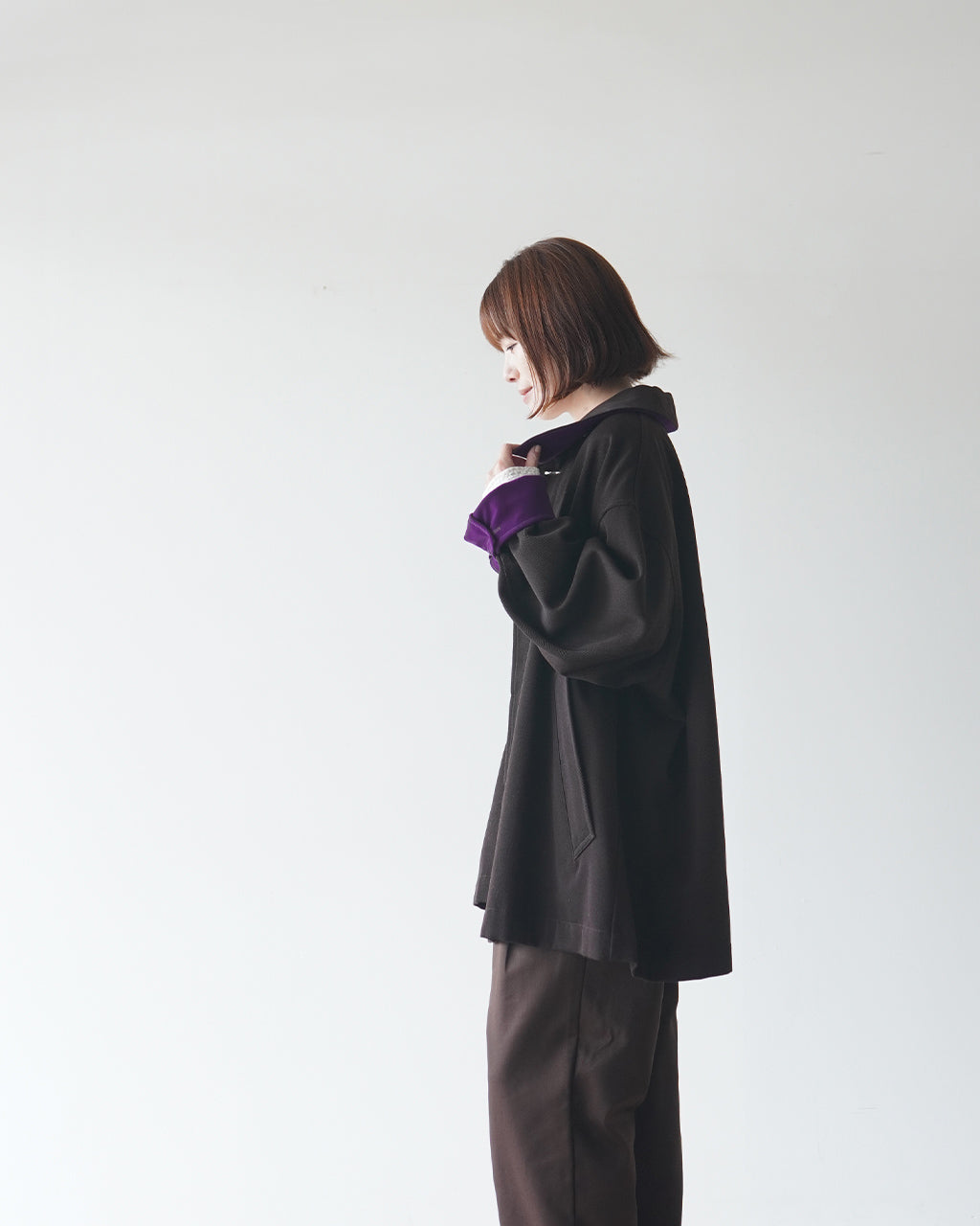 Wool Cotton Twill Jacket PO2T011