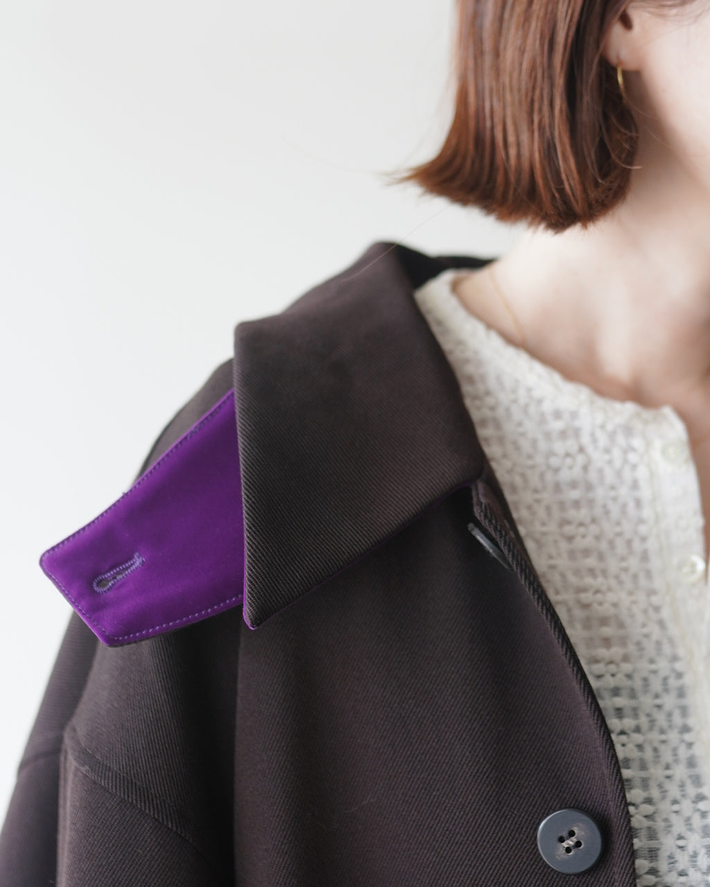 Wool Cotton Twill Jacket PO2T011