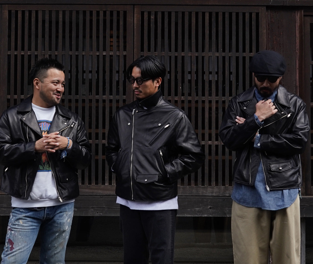 ピーシー レザー ライダース ジャケット PC RIDERS JACKET W/LOVE&PEACE SILVER レザー 牛革 23AWモデル PC-017-1962【正規取扱店】