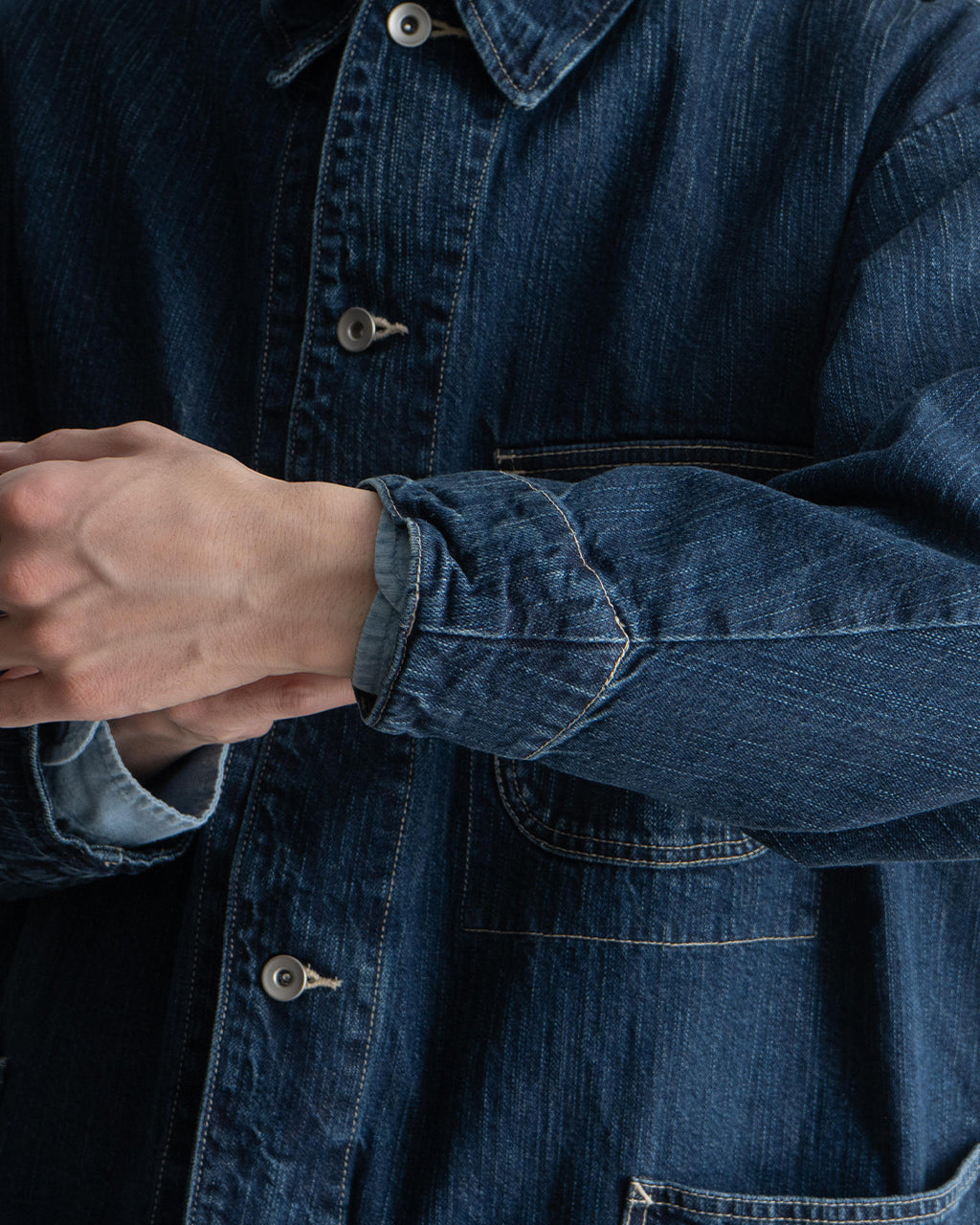 ステインバック デニムジャケット カバーオール アウター 羽織 STEINBECK DENIM COVERALLS PC-005-2142