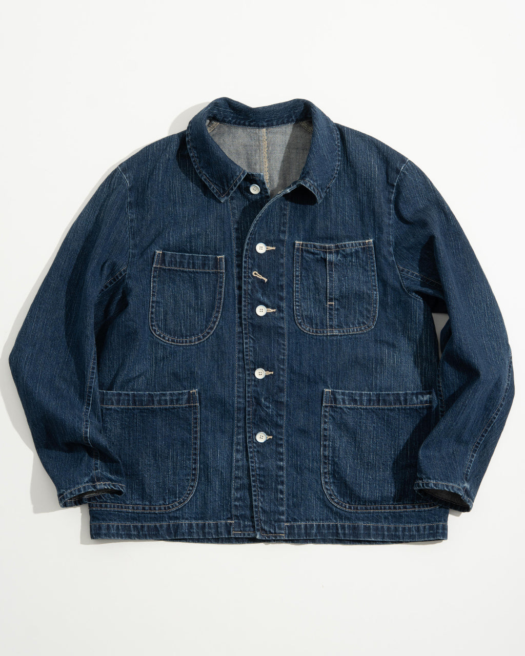 スタインベック デニム フレンチ ジャケット アウター 羽織 STEINBECK DENIM FRENCH JACKET WATCH CHAIN ITEM PC-005-2612