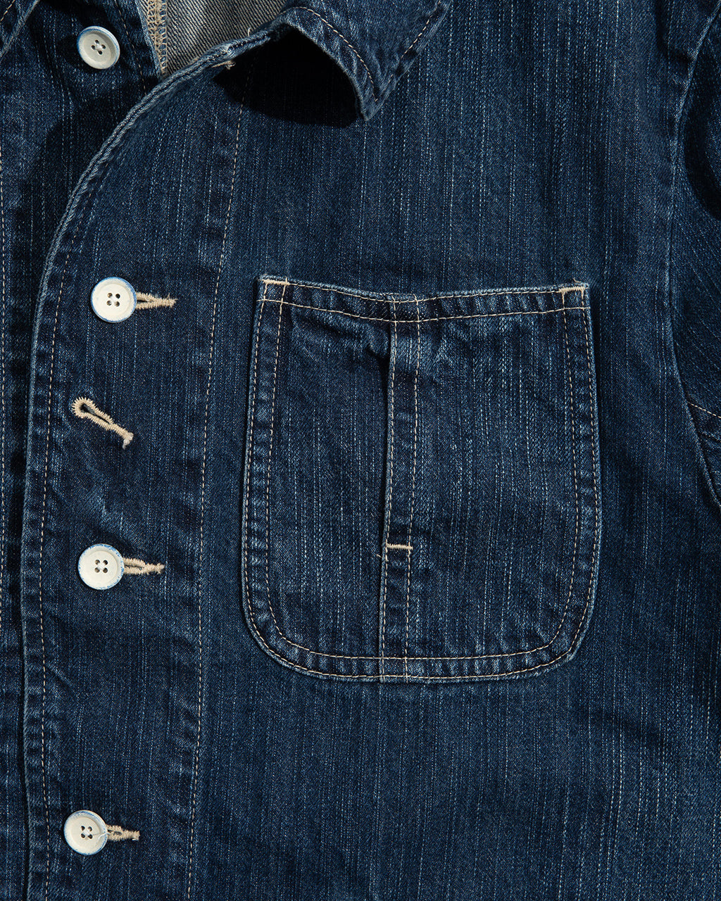 スタインベック デニム フレンチ ジャケット アウター 羽織 STEINBECK DENIM FRENCH JACKET WATCH CHAIN ITEM PC-005-2612