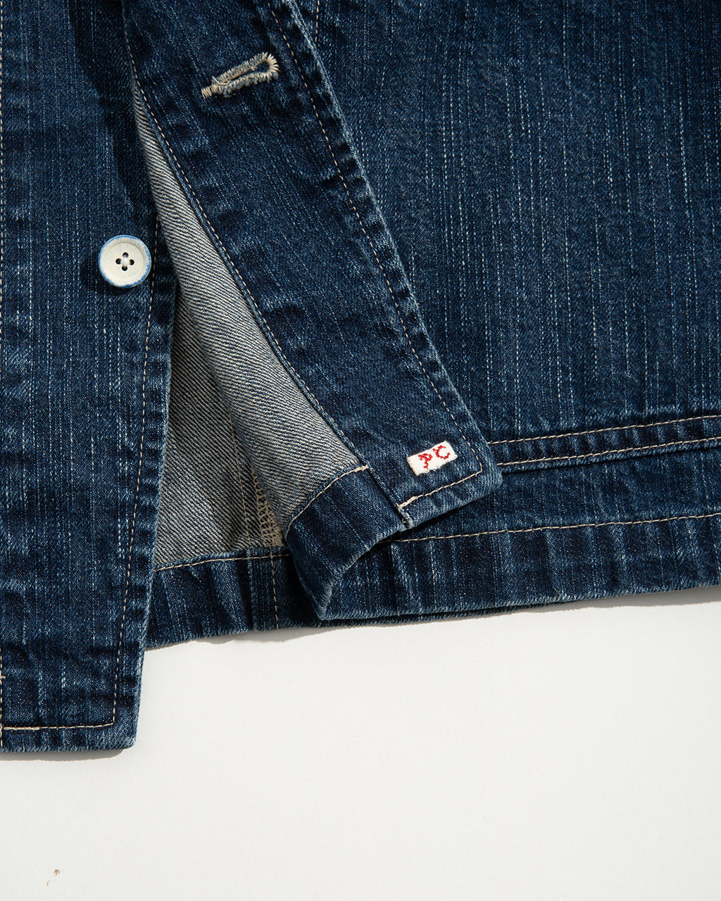 スタインベック デニム フレンチ ジャケット アウター 羽織 STEINBECK DENIM FRENCH JACKET WATCH CHAIN ITEM PC-005-2612