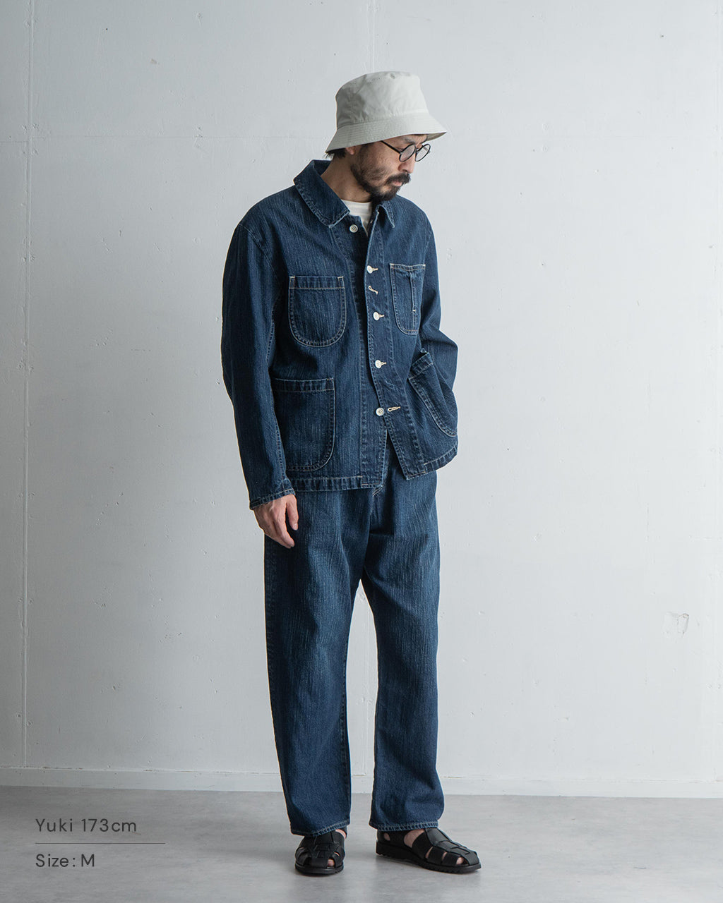 スタインベック デニム フレンチ ジャケット アウター 羽織 STEINBECK DENIM FRENCH JACKET WATCH CHAIN ITEM PC-005-2612