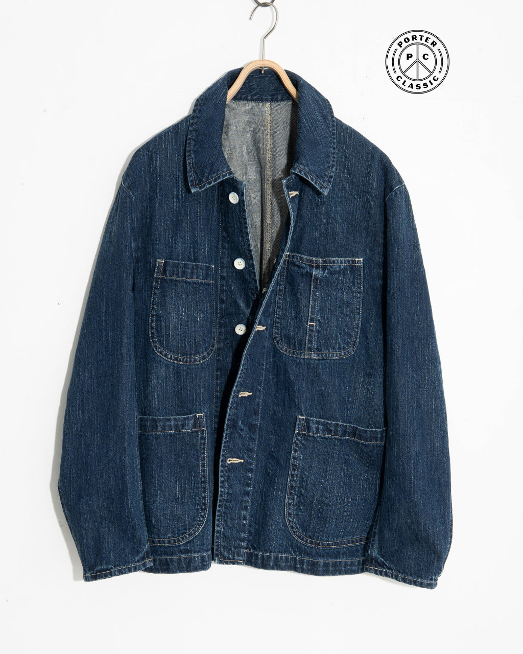 スタインベック デニム フレンチ ジャケット アウター 羽織 STEINBECK DENIM FRENCH JACKET WATCH CHAIN ITEM PC-005-2612