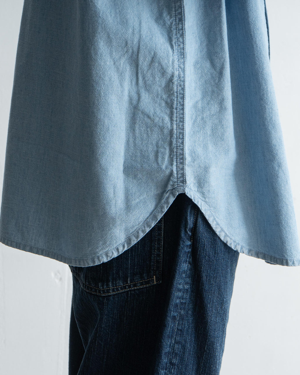 ショーシャンク シャンブレー ワークシャツ SHAWSHANK CHAMBRAY WORK SHIRT デニムシャツ PC-005-3231