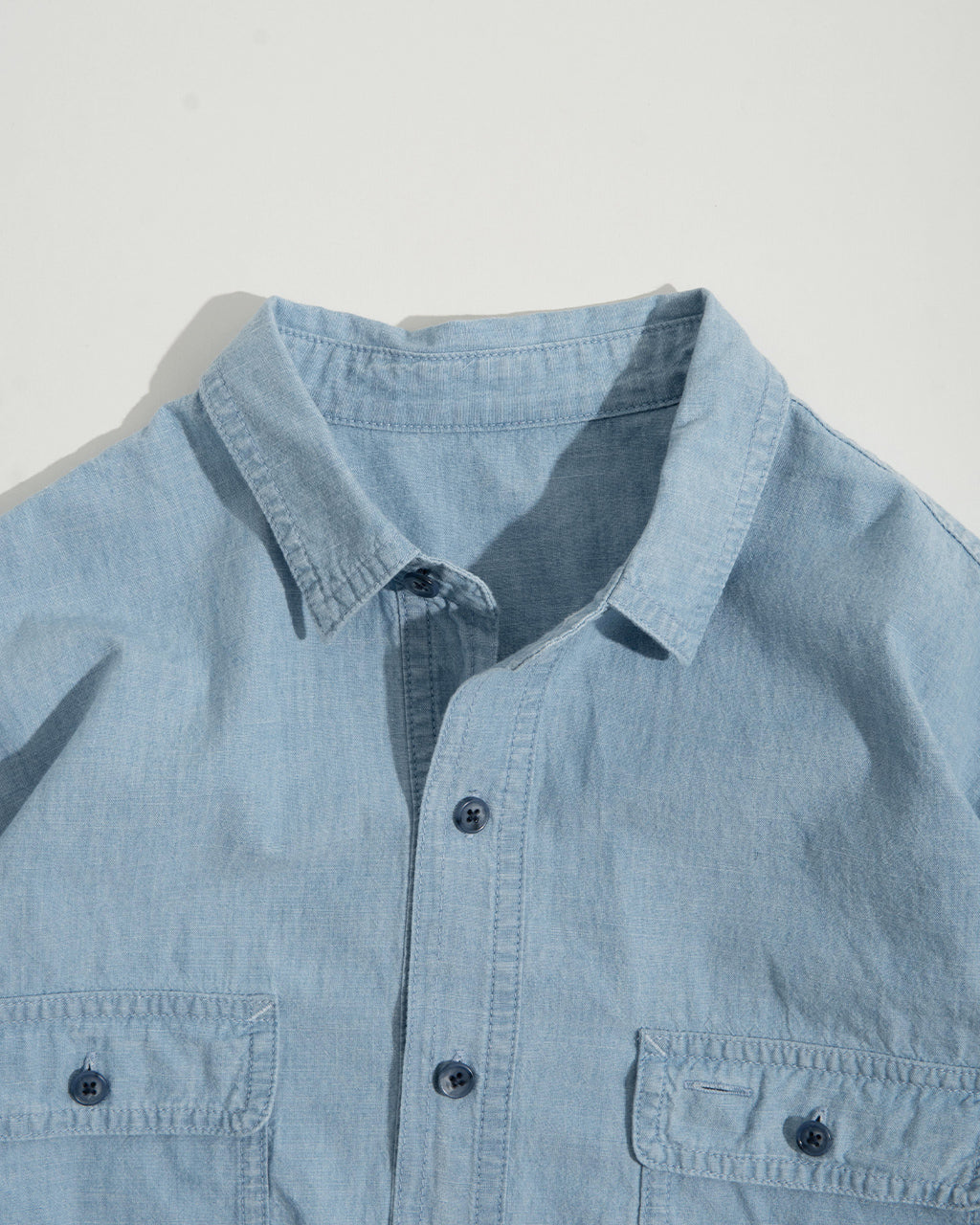 ショーシャンク シャンブレー ワークシャツ SHAWSHANK CHAMBRAY WORK SHIRT デニムシャツ PC-005-3231