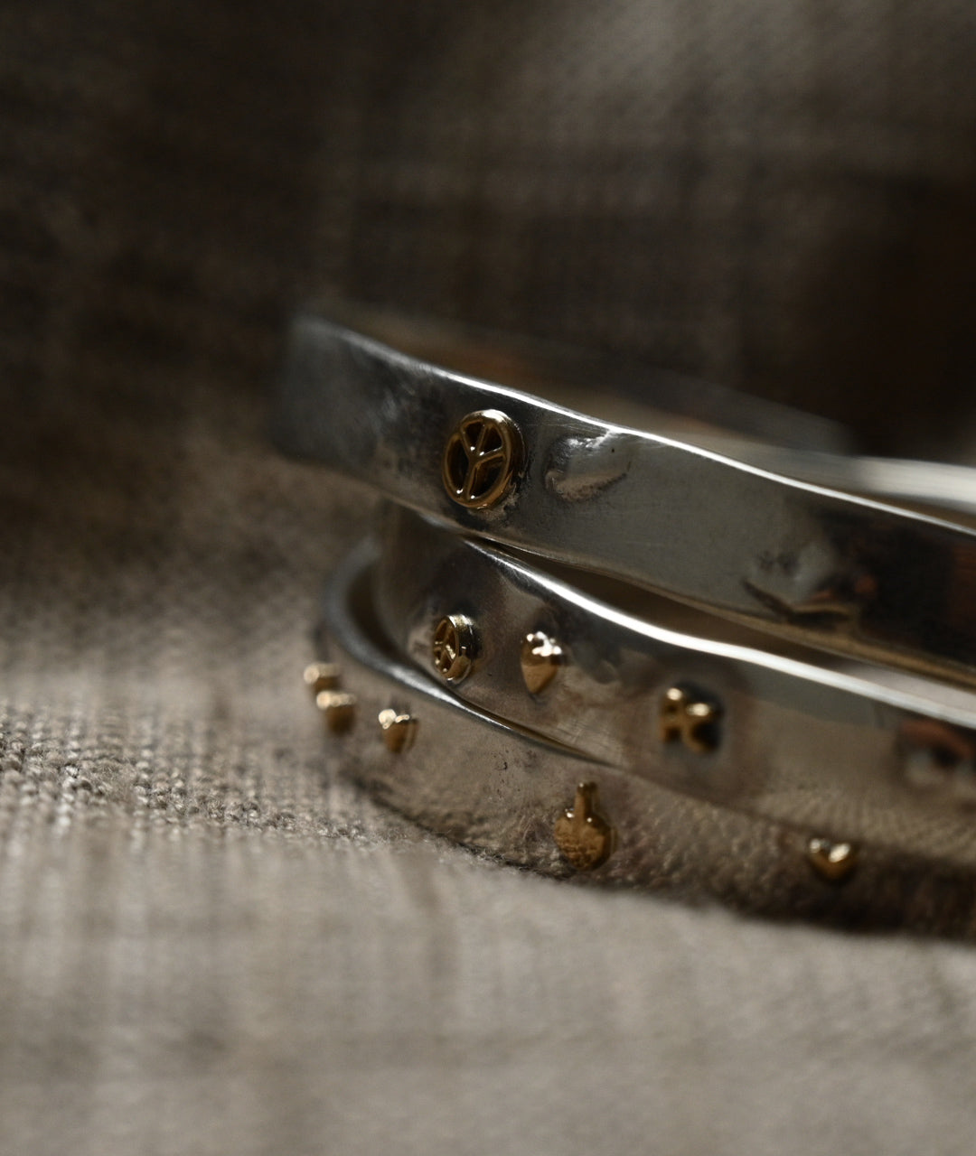 PORTER CLASSIC 포터 클래식 실버 뱅글 위즈 골드 매력 SILVER BANGLE W GOLD CHARM 18K 골드 실버 925 금 은 쥬얼리 액세서리 PC-013-2517 2518 2528【무료우송】정규 취급점【쿠폰