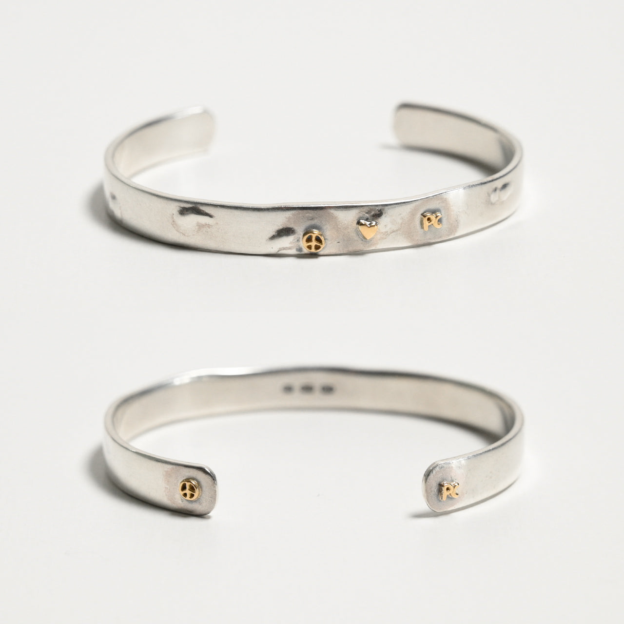 PORTER CLASSIC 포터 클래식 실버 뱅글 위즈 골드 매력 SILVER BANGLE W GOLD CHARM 18K 골드 실버 925 금 은 쥬얼리 액세서리 PC-013-2517 2518 2528【무료우송】정규 취급점【쿠폰