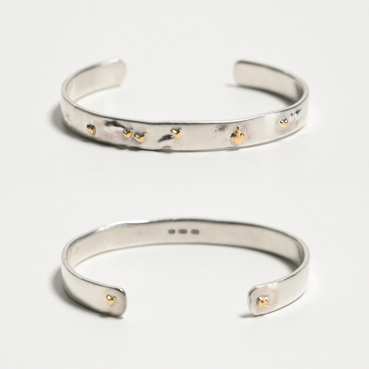 PORTER CLASSIC 포터 클래식 실버 뱅글 위즈 골드 매력 SILVER BANGLE W GOLD CHARM 18K 골드 실버 925 금 은 쥬얼리 액세서리 PC-013-2517 2518 2528【무료우송】정규 취급점【쿠폰