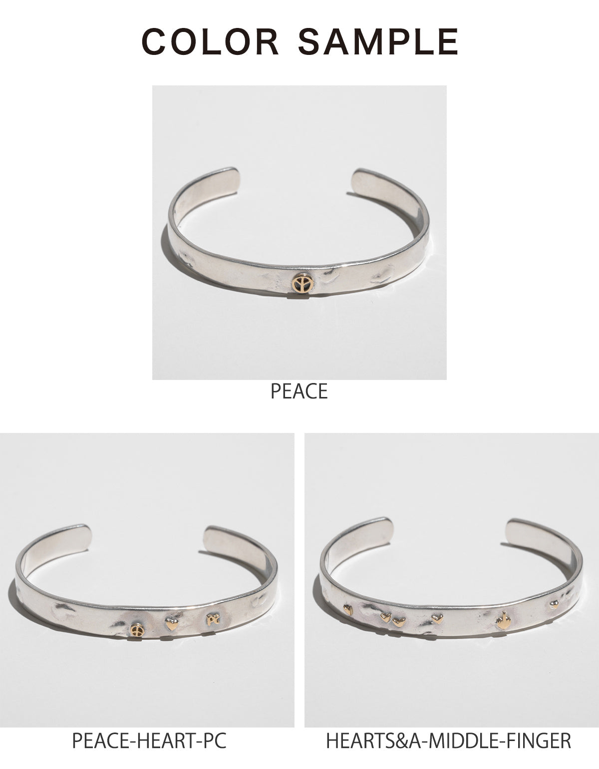PORTER CLASSIC 포터 클래식 실버 뱅글 위즈 골드 매력 SILVER BANGLE W GOLD CHARM 18K 골드 실버 925 금 은 쥬얼리 액세서리 PC-013-2517 2518 2528【무료우송】정규 취급점【쿠폰