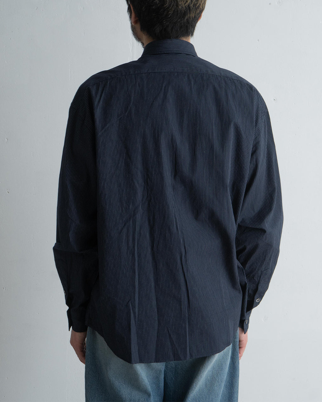 ロールアップシャツ ピンストライプ ROLL UP PIN STRIPE SHIRT PC-016-2757
