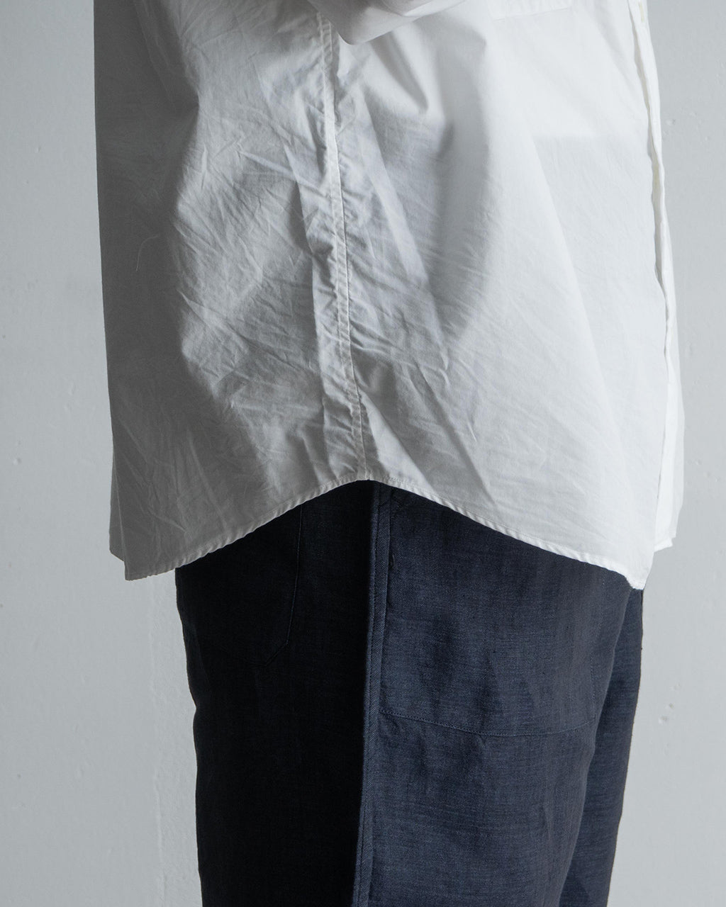 ロールアップシャツ 長袖シャツ コットン ROLL UP COTTON SHIRT PC-016-3359