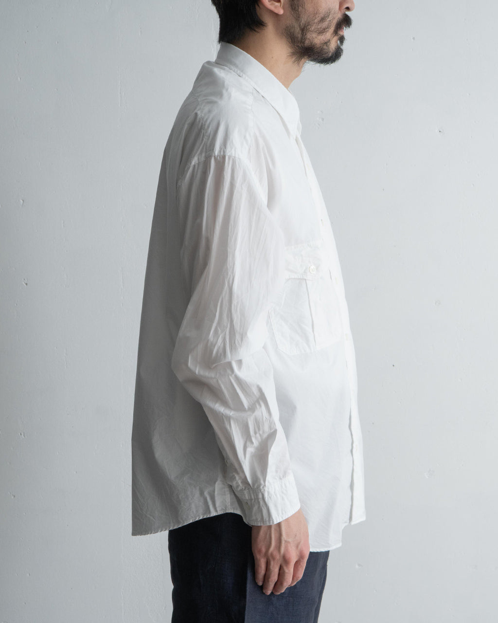 ロールアップシャツ 長袖シャツ コットン ROLL UP COTTON SHIRT PC-016-3359