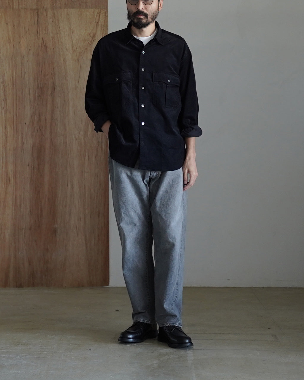 ROLL UP ORGANIC CORDUROY SHIRT PC-016-3685