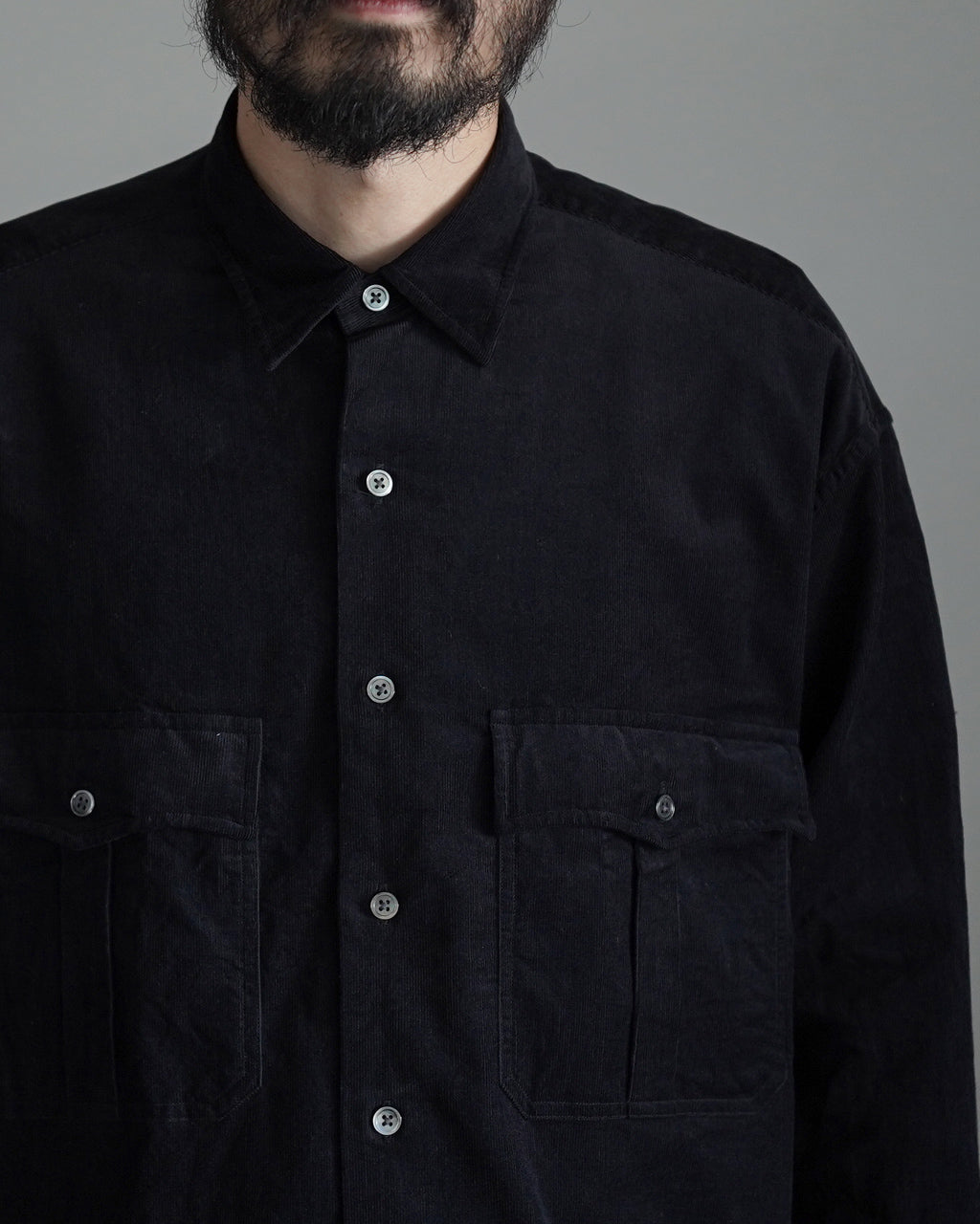 ROLL UP ORGANIC CORDUROY SHIRT PC-016-3685
