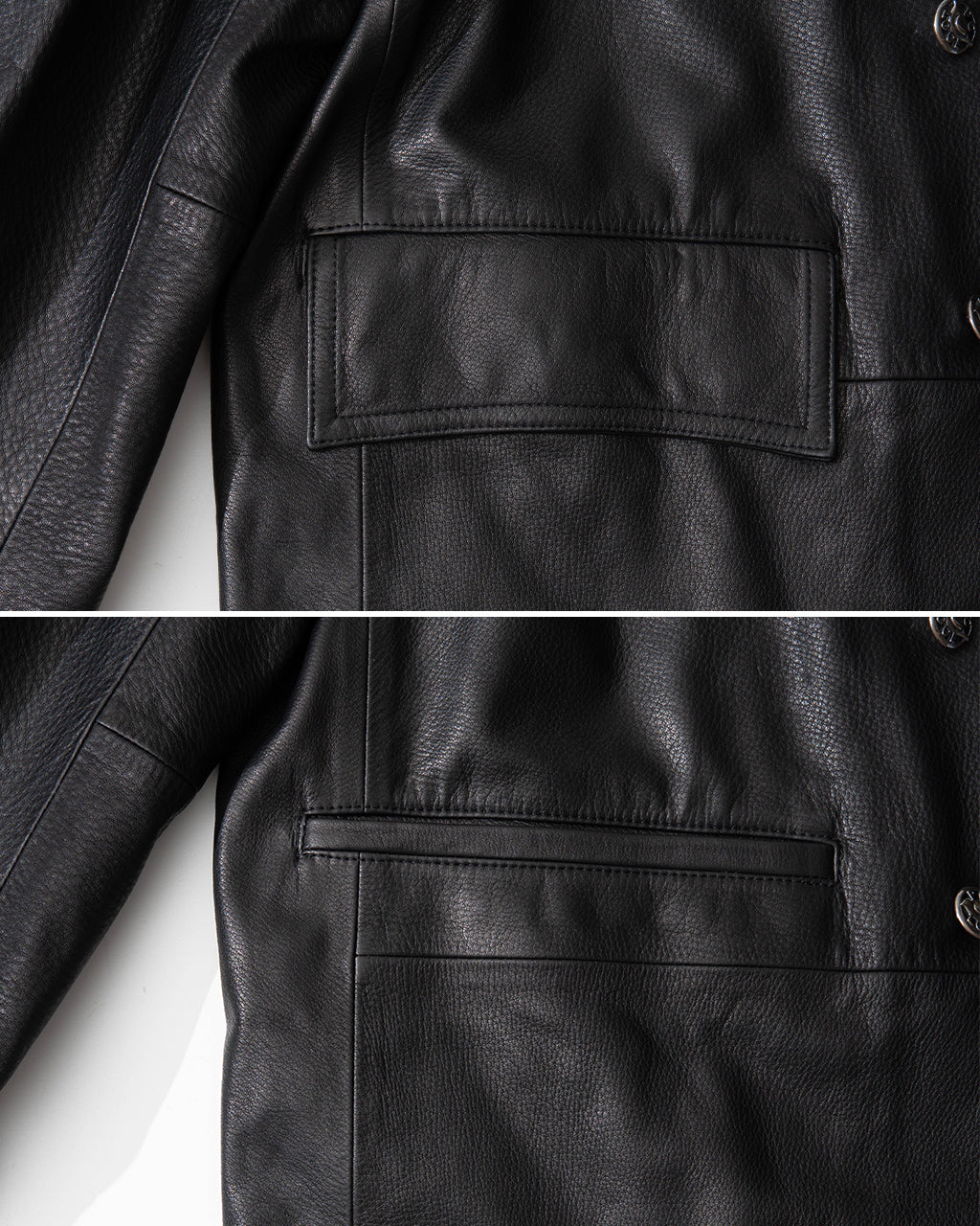 ドラッグ ストア ジャケット ウィズ シルバーボタン DRUG STORE JACKET DIRECTOR'S CUT W/SILVER BUTTONS レザー 牛革 PC-017-2977