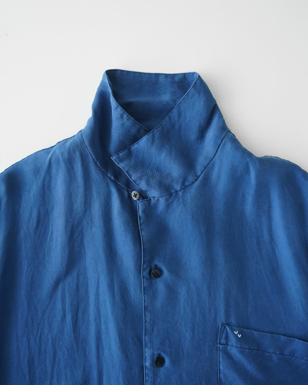 PORTER CLASSIC ポータークラシック オープンカラーシャツ 開襟 半袖 シルク H/W INDIGO SILK SHIRT PC-024-3337【送料無料】