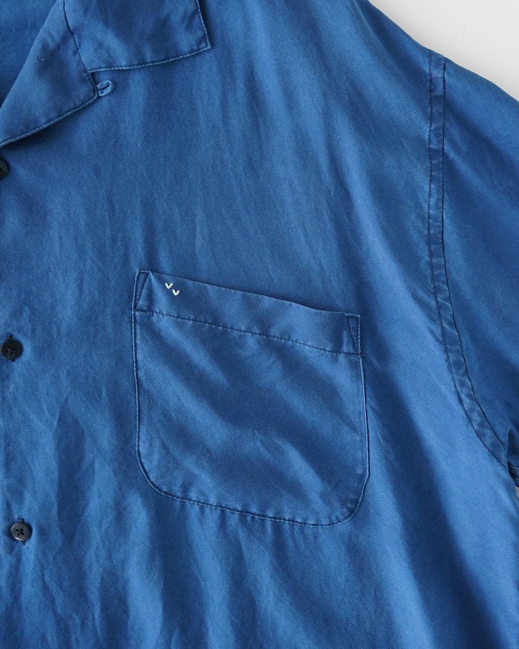PORTER CLASSIC ポータークラシック オープンカラーシャツ 開襟 半袖 シルク H/W INDIGO SILK SHIRT PC-024-3337【送料無料】