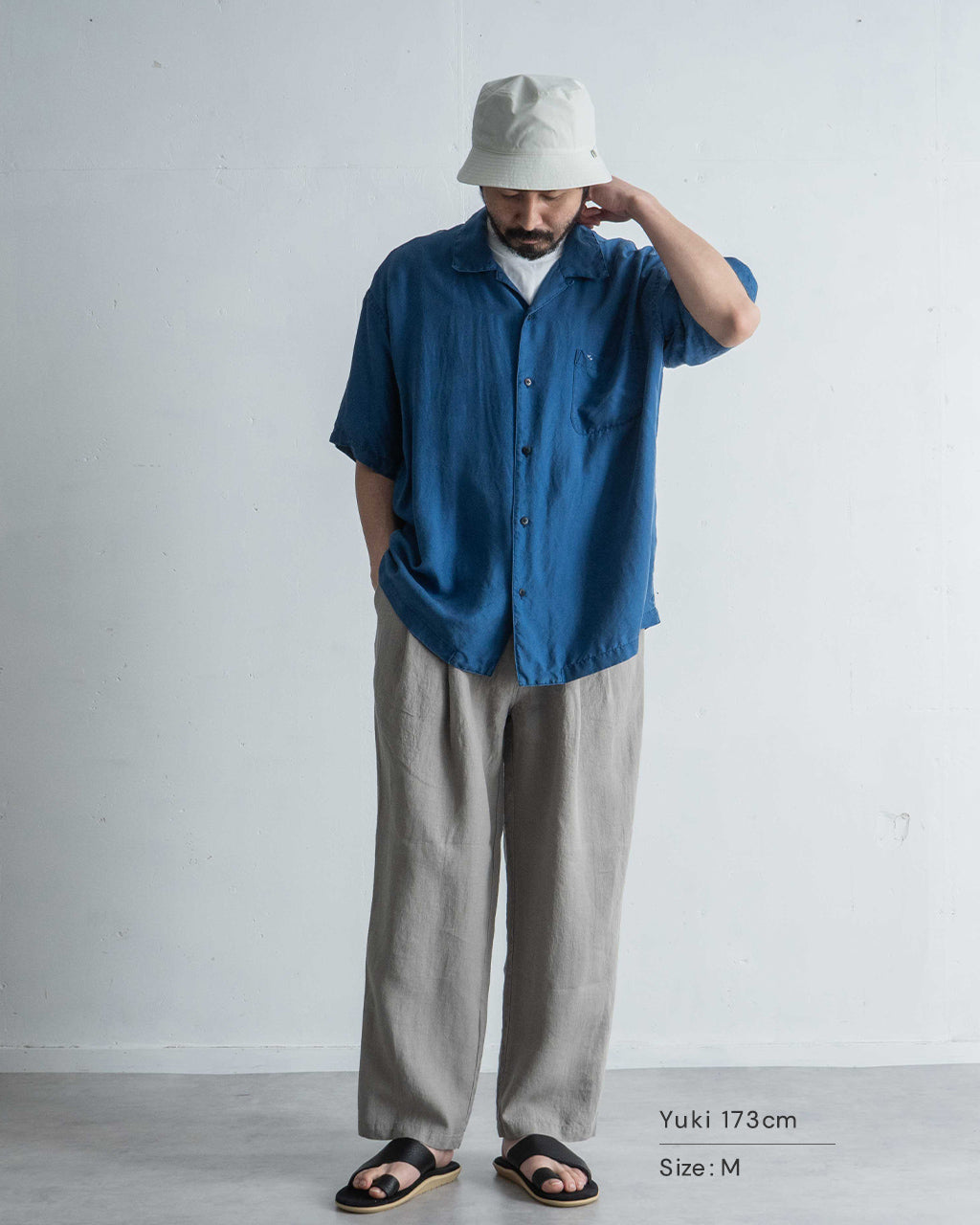 PORTER CLASSIC ポータークラシック オープンカラーシャツ 開襟 半袖 シルク H/W INDIGO SILK SHIRT PC-024-3337【送料無料】