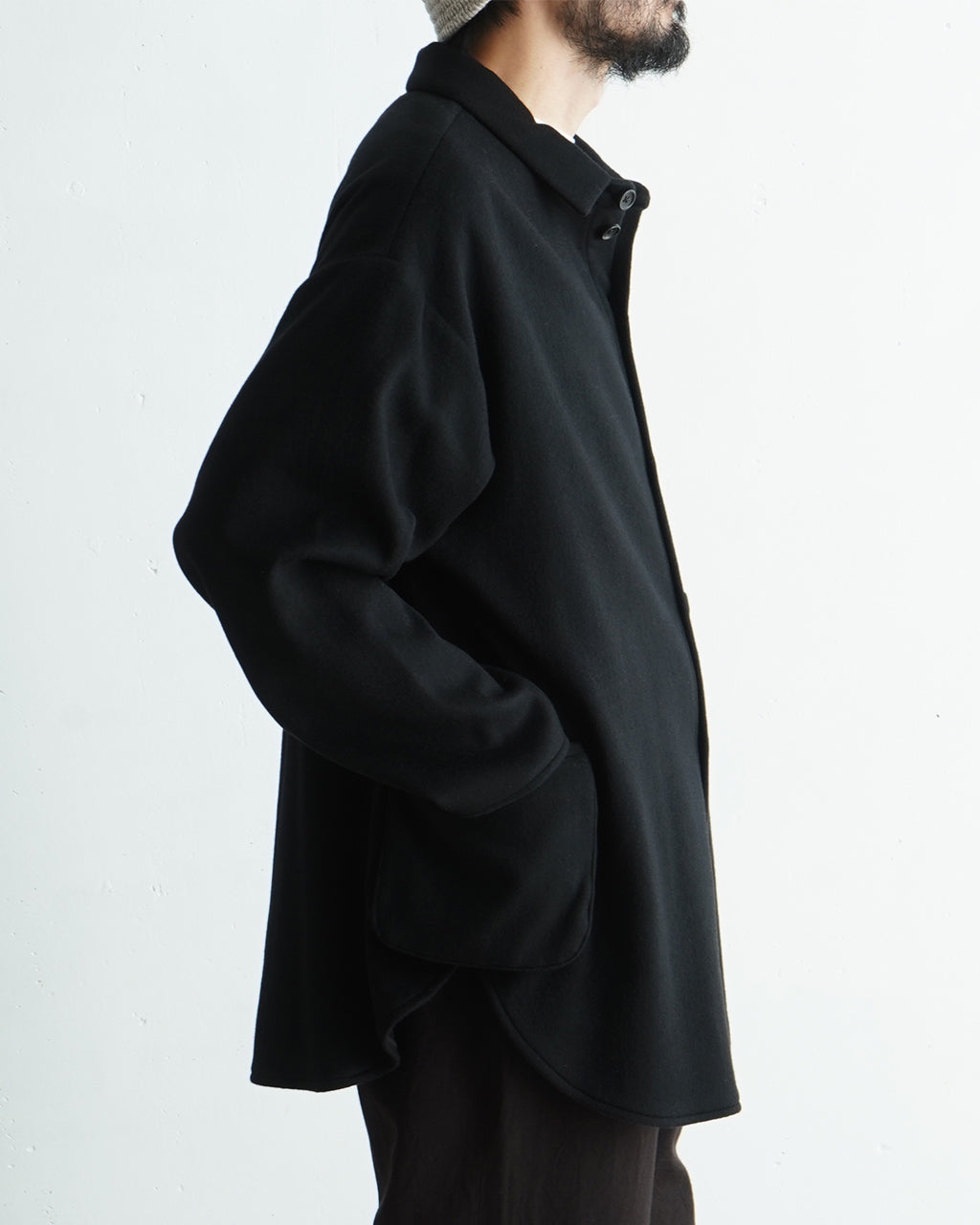 CASHMERE SHIRT JACKET BABY CASH PC-025-1958
