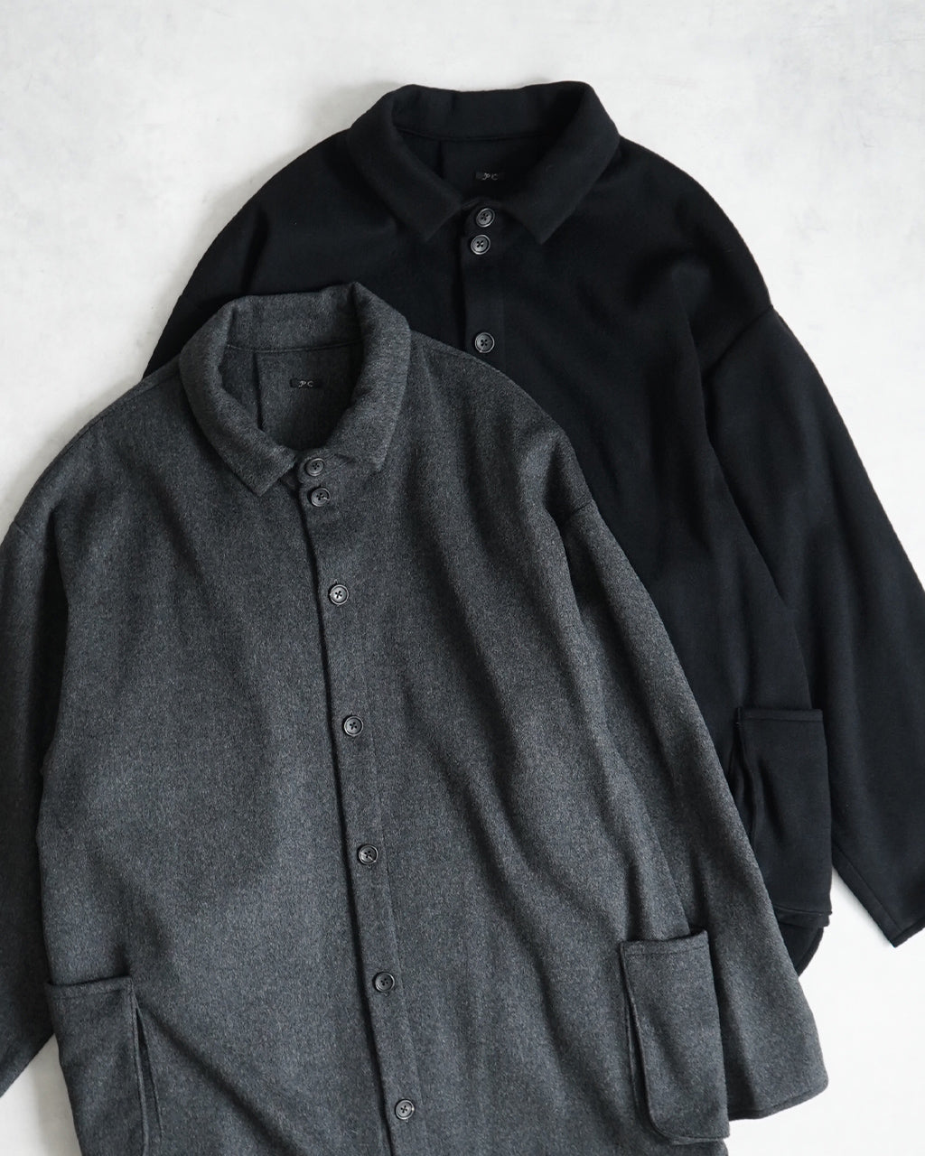 CASHMERE SHIRT JACKET BABY CASH PC-025-1958