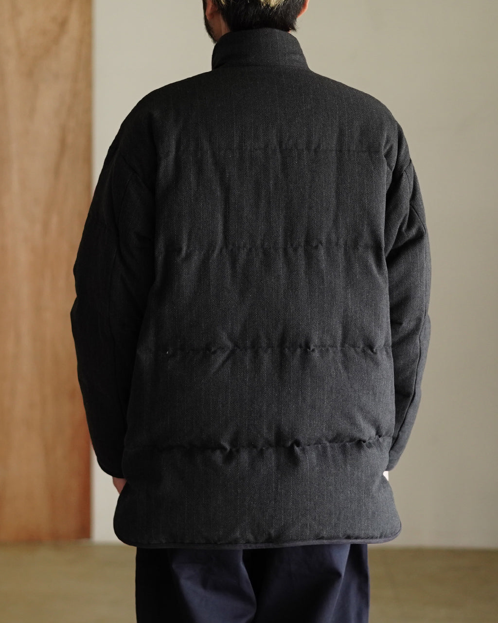 PIN STRIPE CHINESE DOWN JACKET PC-031-3606