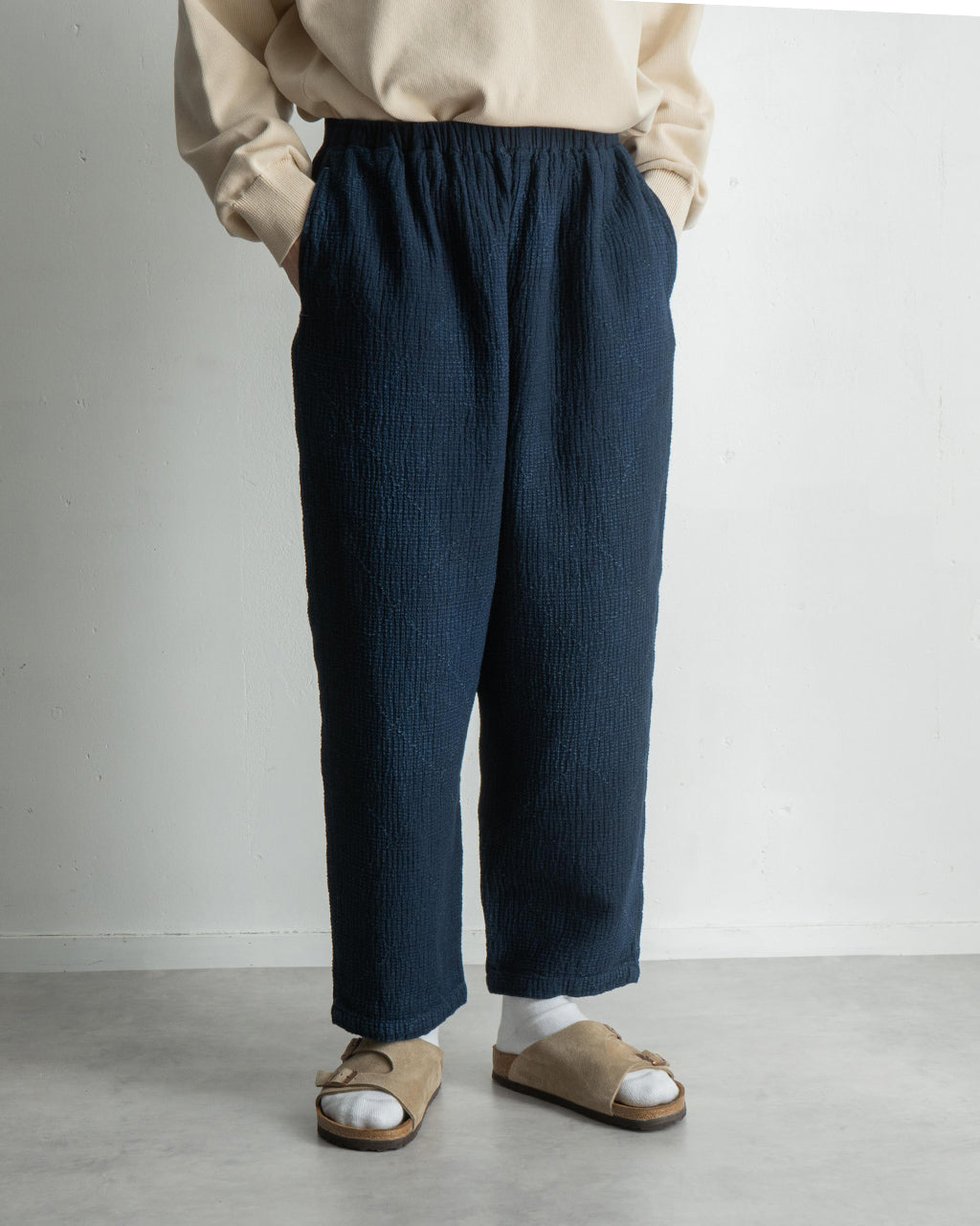 イージーパンツ 刺し子 ボトムス NEW SASHIKO LIGHT PEACE PANTS PC-059-3183 【正規取扱店】