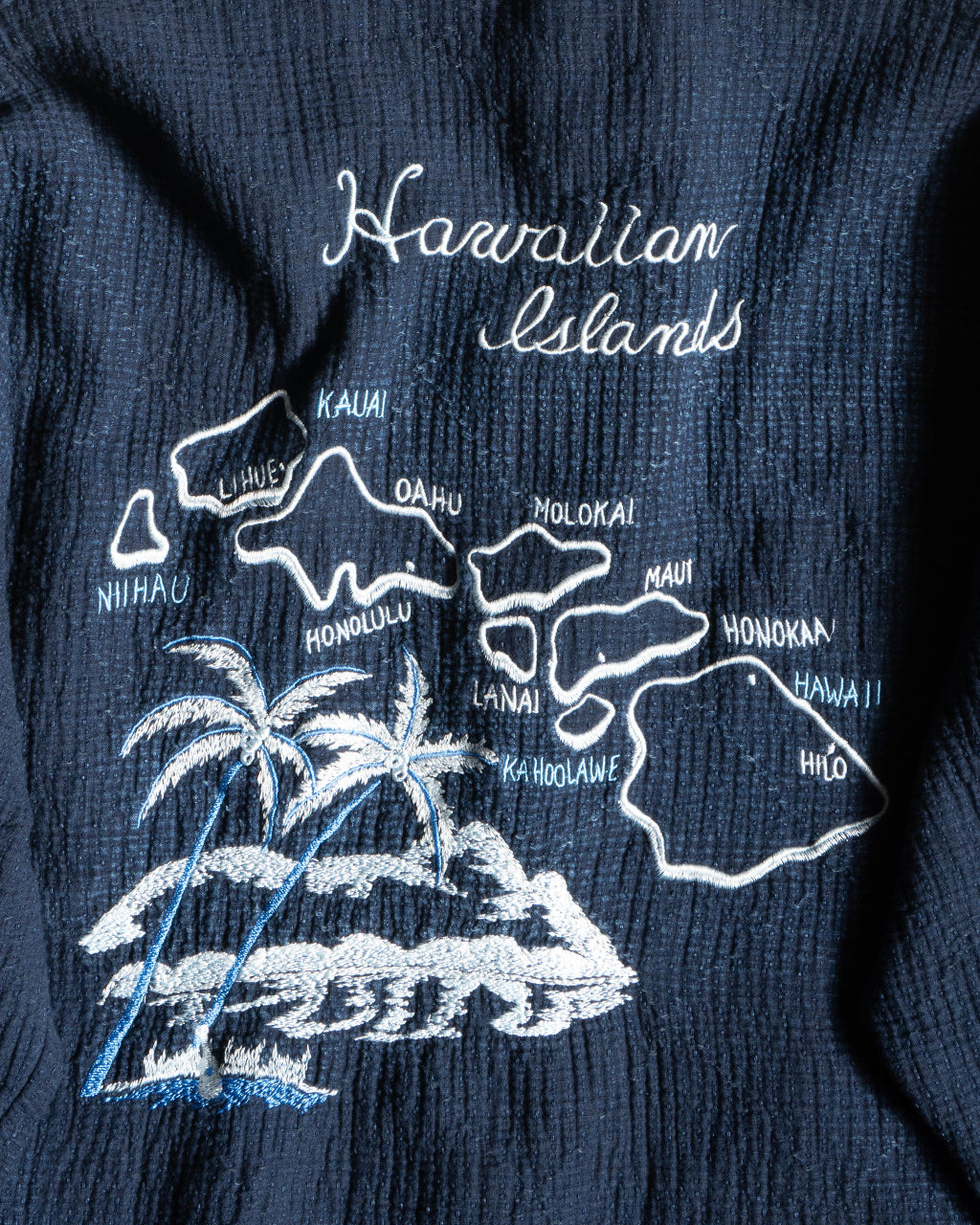 ジップアップジャケット アウター NEW SASHIKO LIGHT OLD HAWAII ZIP UP JACKET PC-059-3186