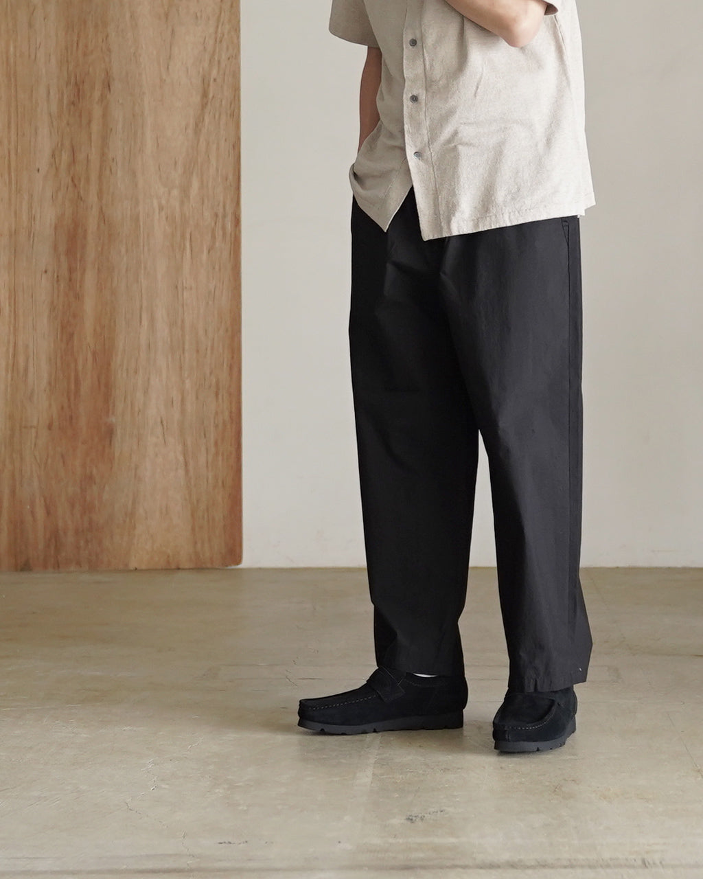 POPLIN EASY PANTS PC-035-3942