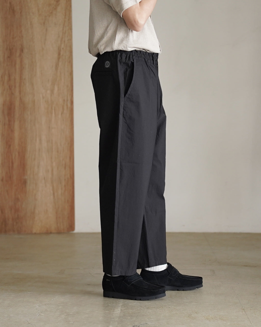 POPLIN EASY PANTS PC-035-3942