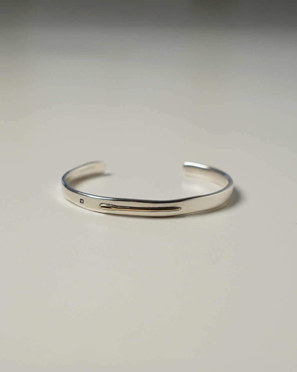 NEEDLE BANGLE 18K GOLD×SILVER925 PC-011-1121