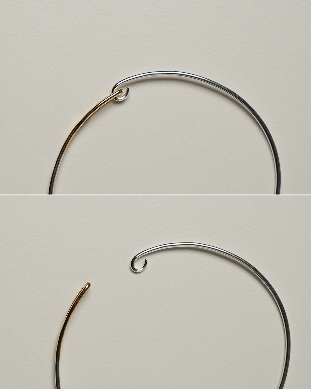 NEEDLE BRACELET 18K GOLD×SILVER925 PC-011-1388