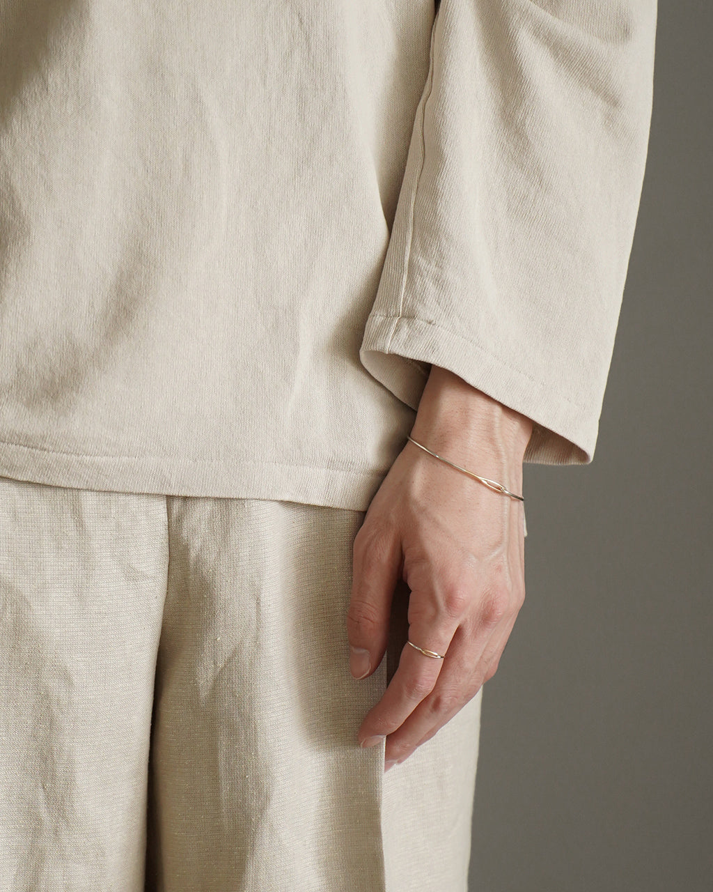 NEEDLE BRACELET 18K GOLD×SILVER925 PC-011-1388