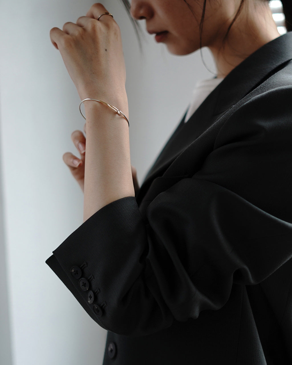 NEEDLE BRACELET 18K GOLD×SILVER925 PC-011-1388