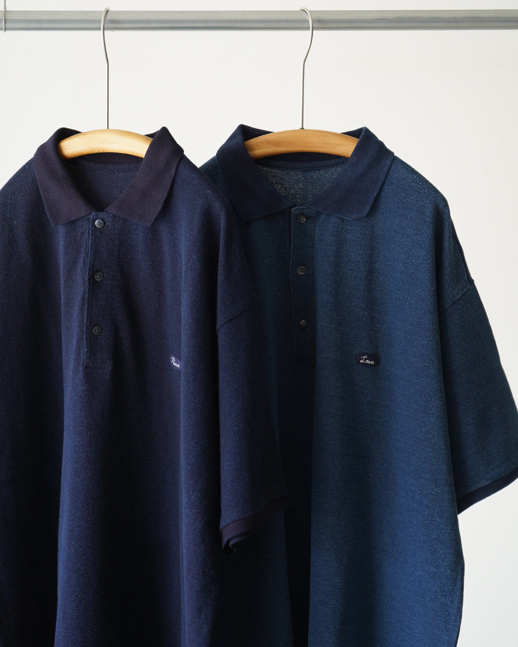 H/W INDIGO POLO SHIRT PC-006-3349
