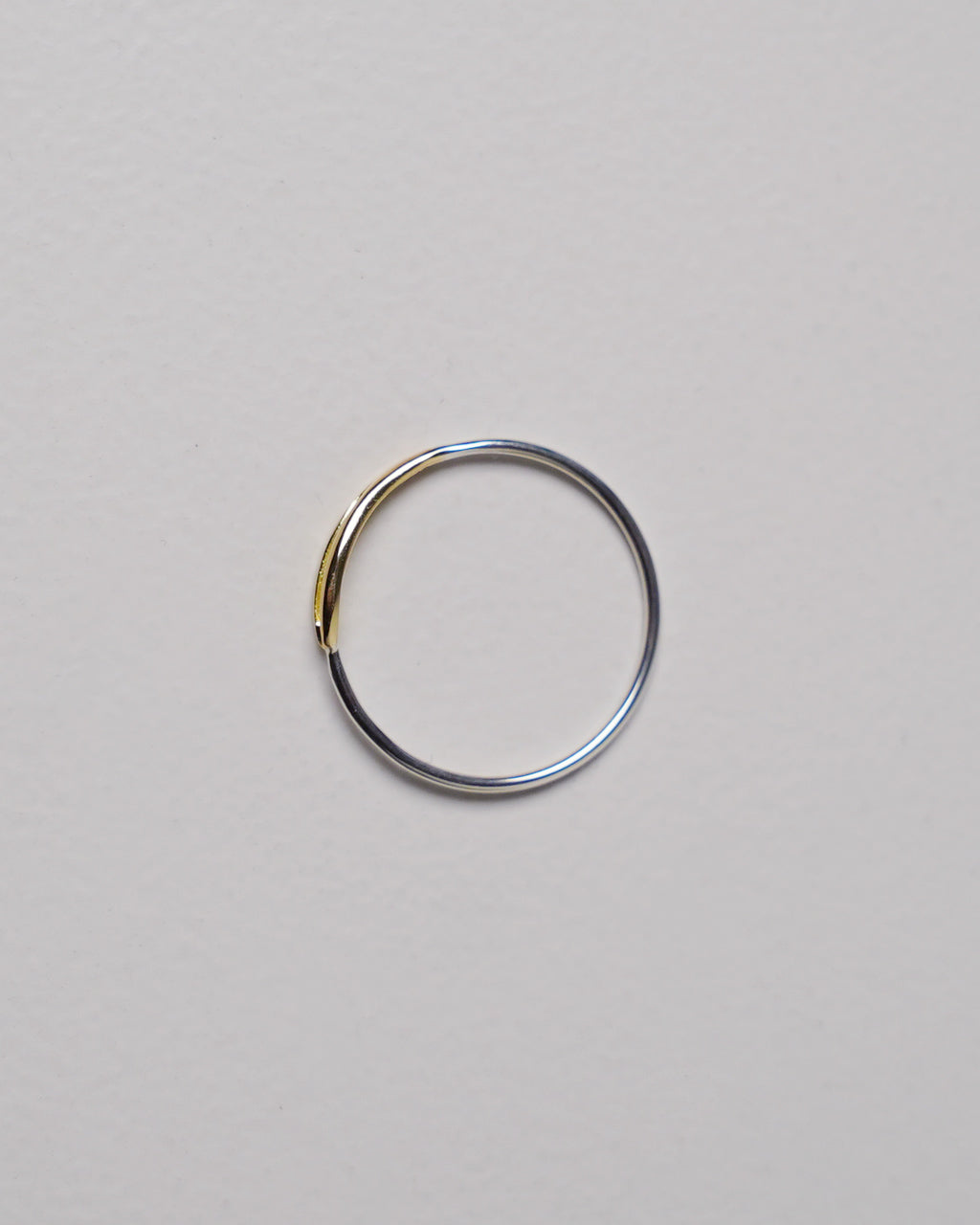 NEEDLE RING 18K GOLD×SILVER925 PC-011-1483