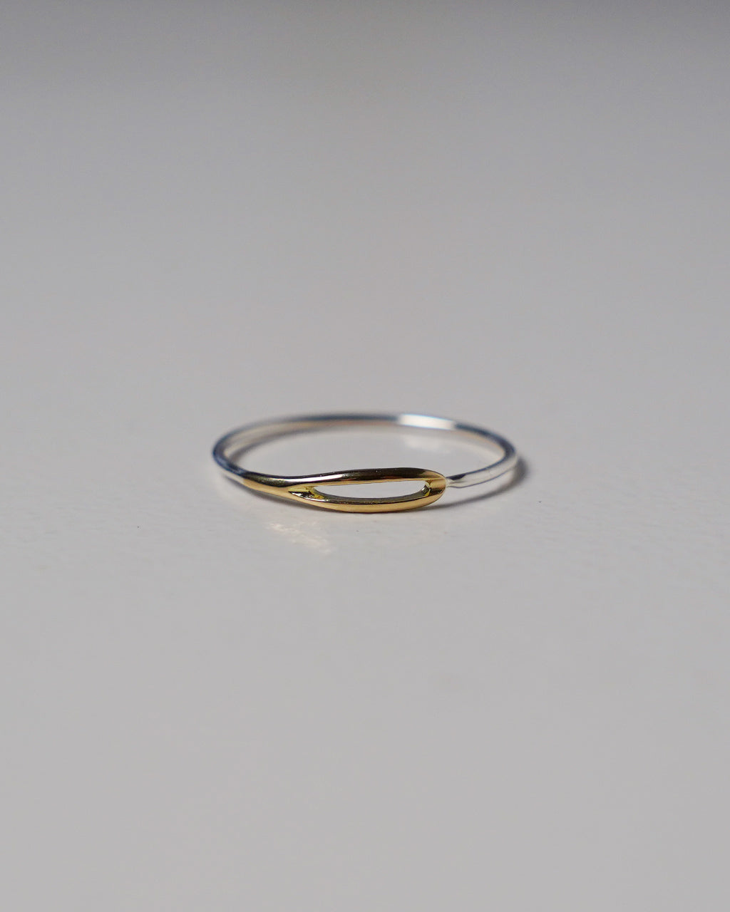 NEEDLE RING 18K GOLD×SILVER925 PC-011-1483