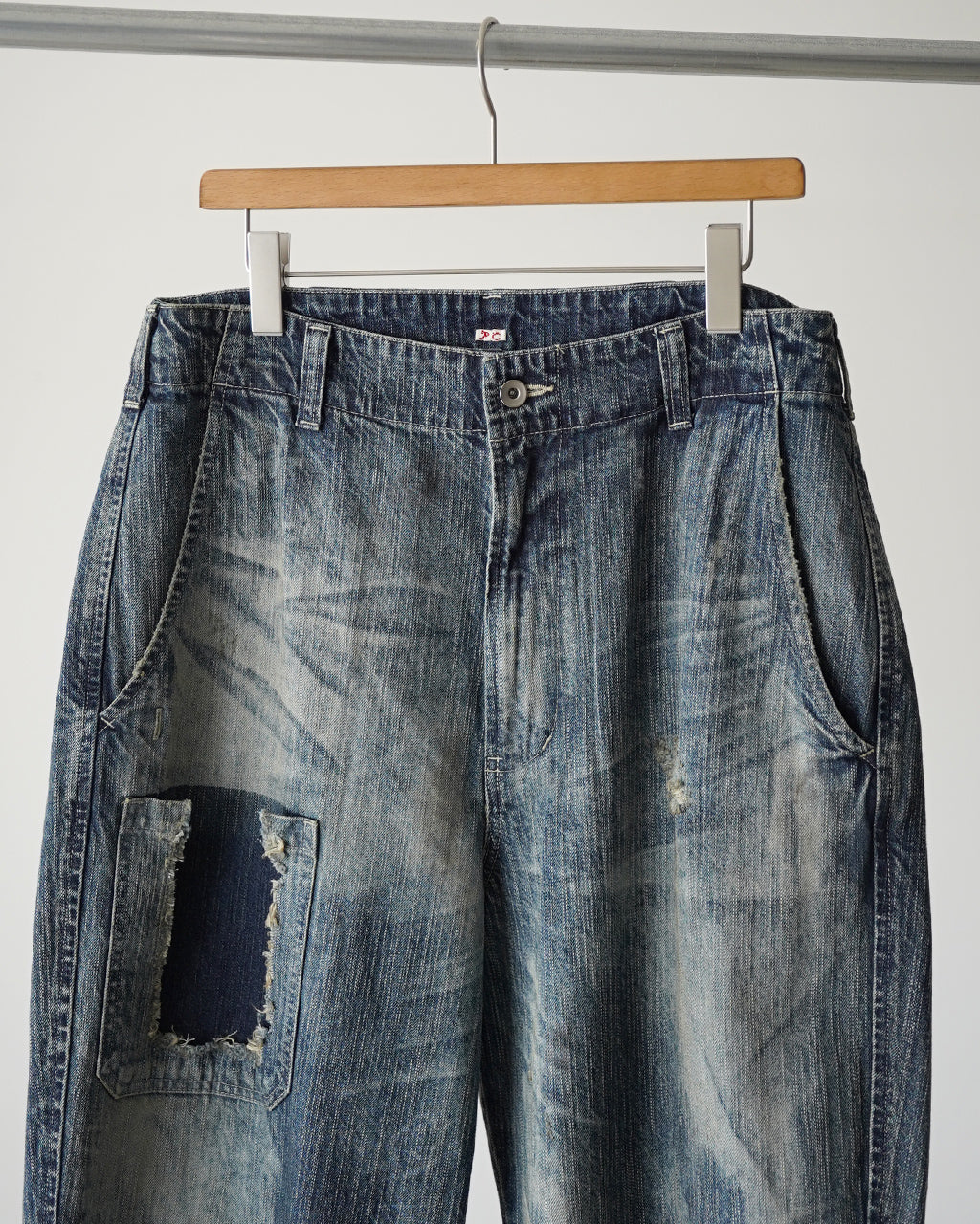 STEINBECK DENIM POCKET PANTS VINTAGE CUSTOM PC-005-2499