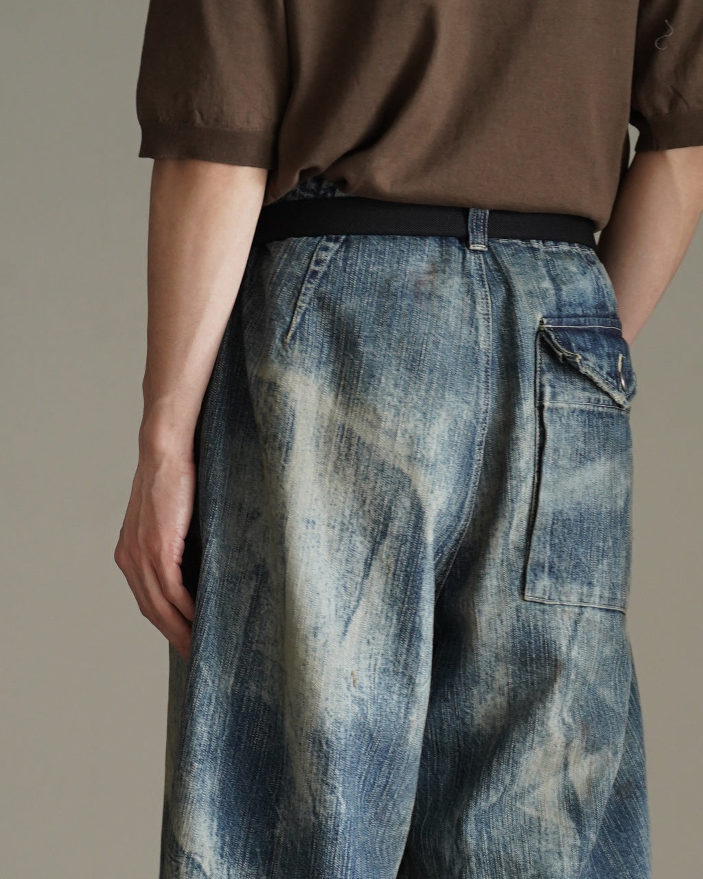 STEINBECK DENIM POCKET PANTS VINTAGE CUSTOM PC-005-2499