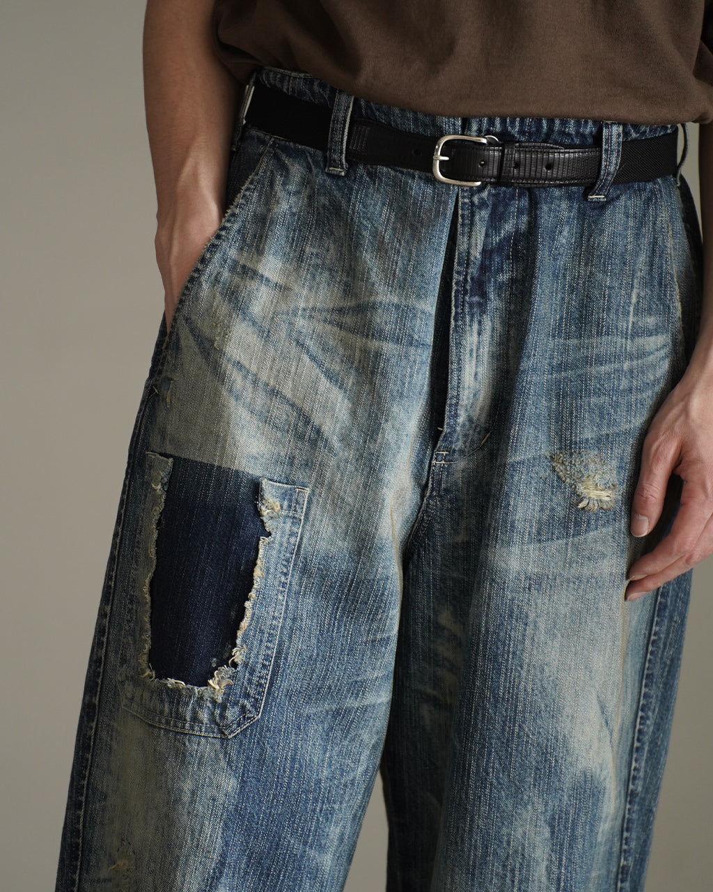 STEINBECK DENIM POCKET PANTS VINTAGE CUSTOM PC-005-2499