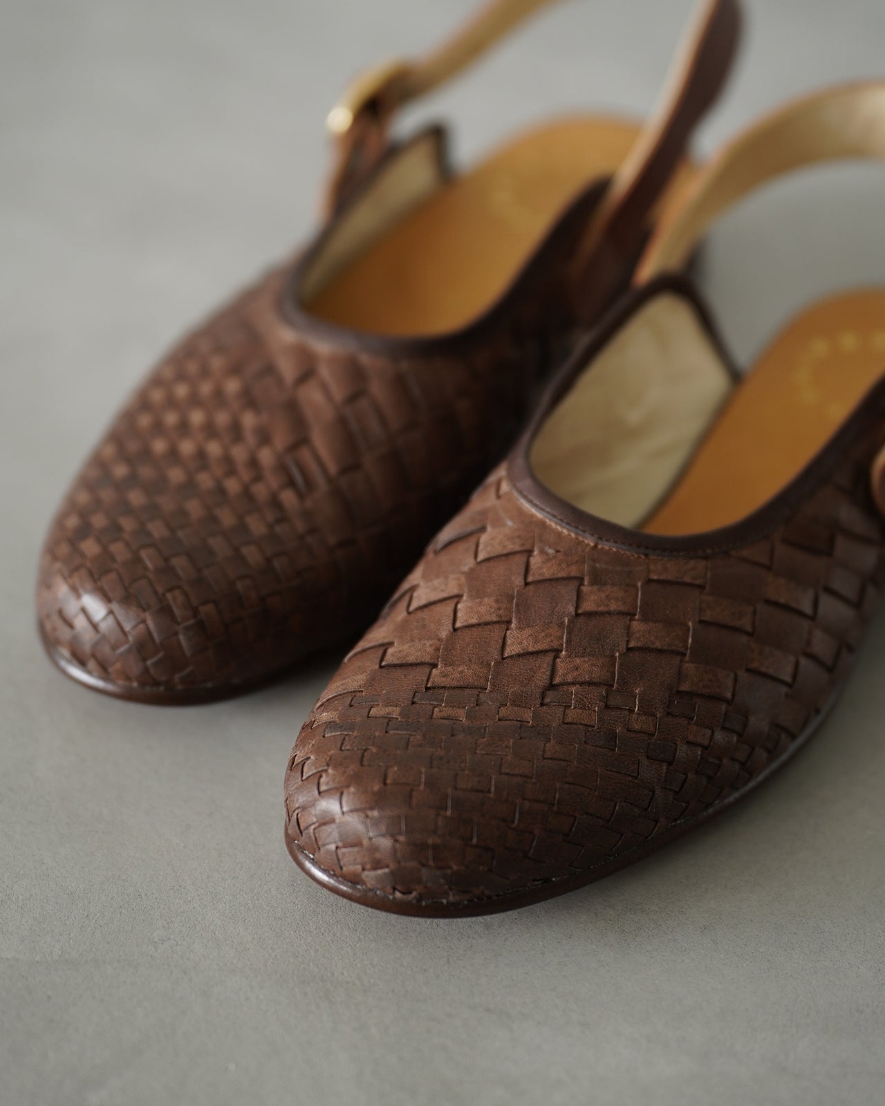 Post Production FACE Sandals レザーサンダル 鹿革|Crouka(クローカ)