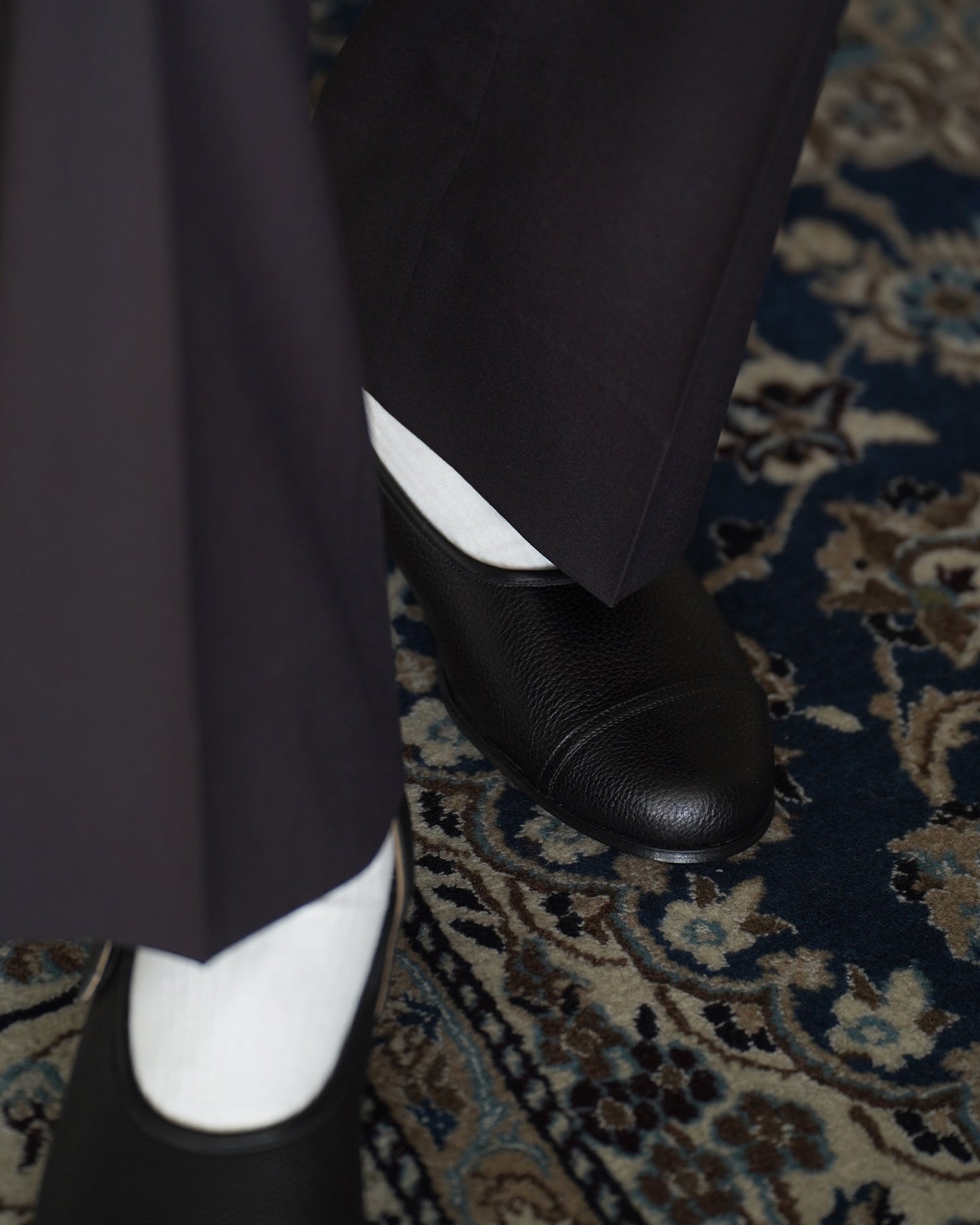 Post Production FACE Sandals レザーサンダル シボレザー|Crouka(クローカ)