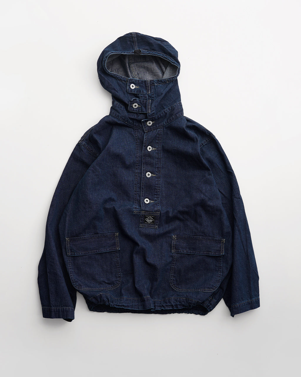 【SALE!30%OFF】POSTOVERALLS ポストオーバーオールズ ネイビー パーカー NAVY PARKA ブルー デニム 1105【送料無料】