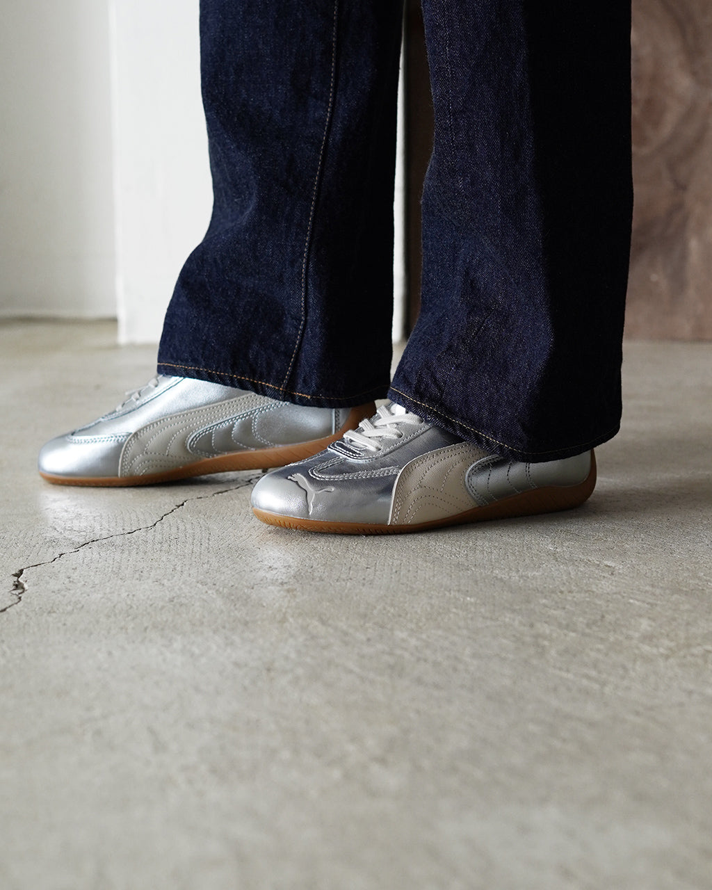 プーマ PUMA Speedcat Silver WNS レディース スピードキャット