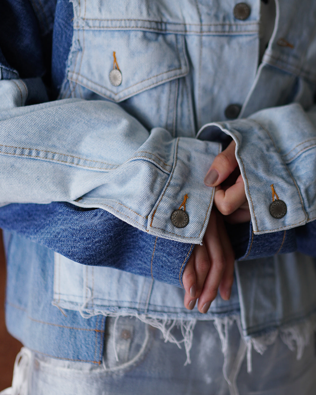 QUIITO PT DENIM JACKET BLUE Q25A-J001