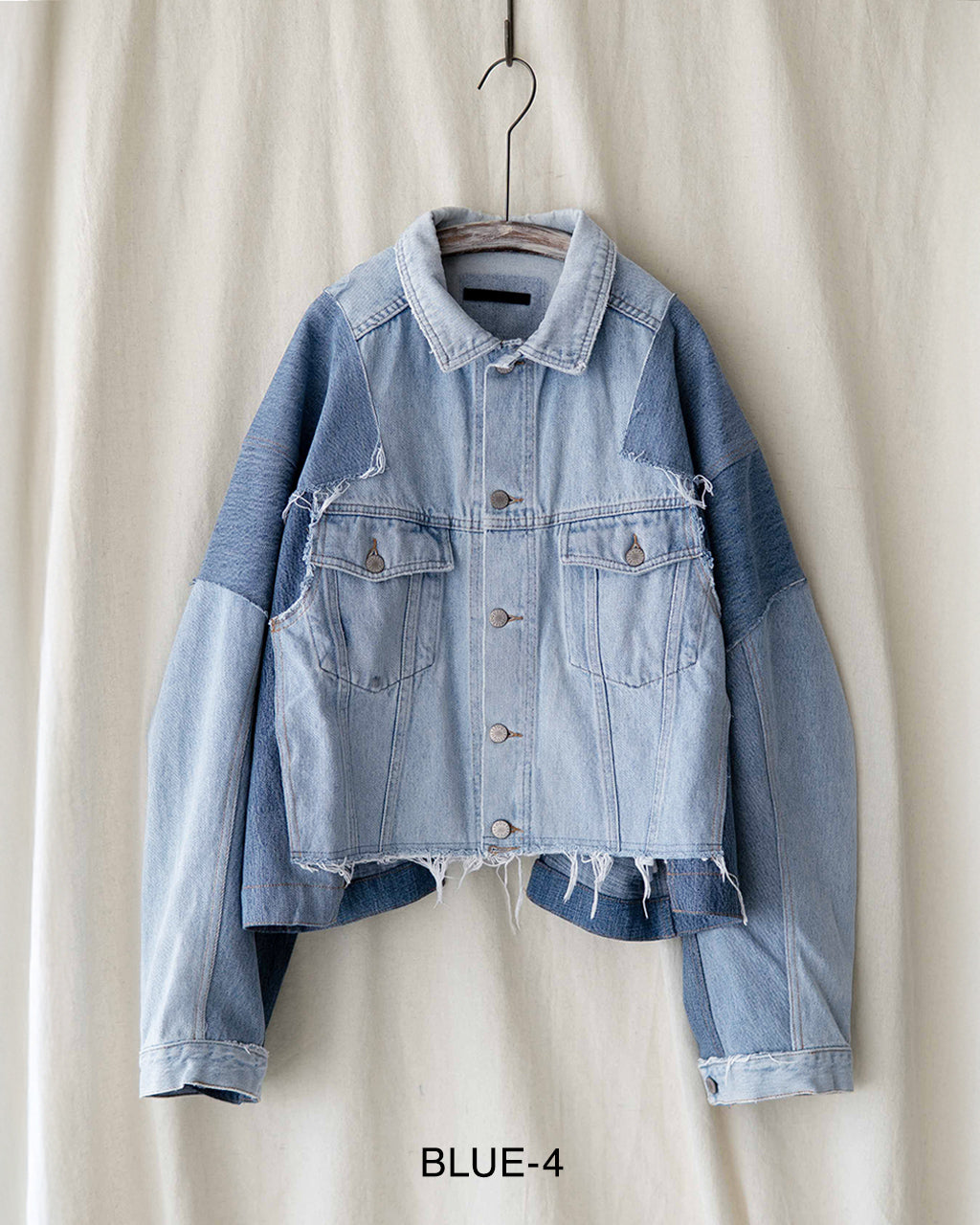 QUIITO PT DENIM JACKET BLUE Q25A-J001