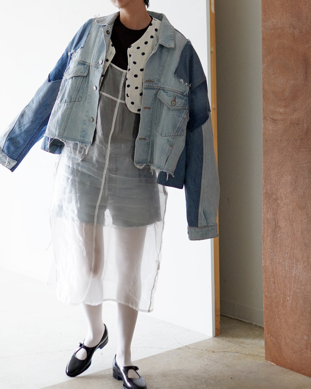 QUIITO PT DENIM JACKET BLUE Q25A-J001